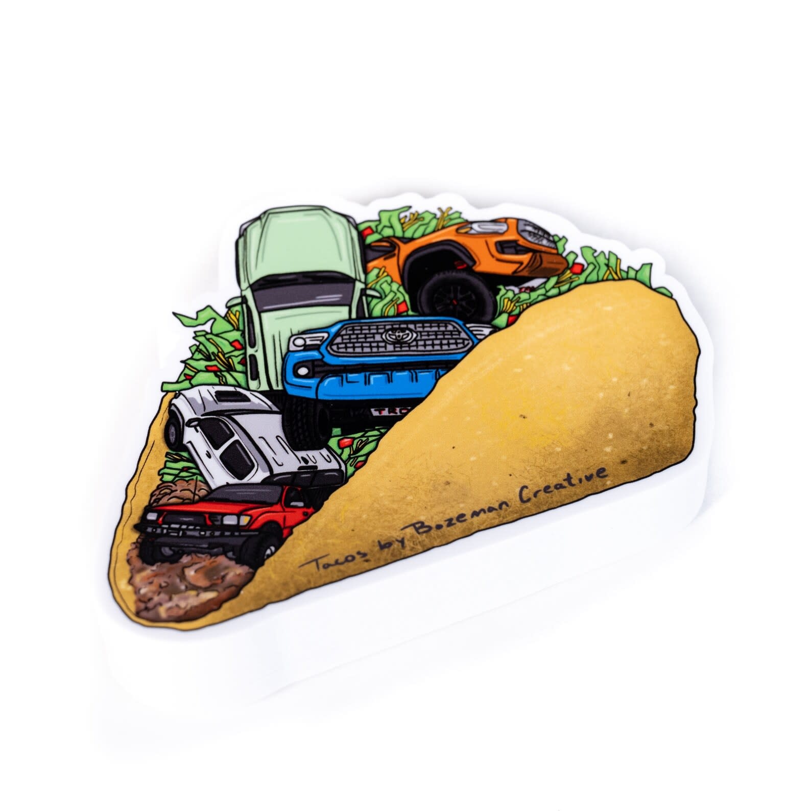 Bozeman Creative Toyota Taco Sticker