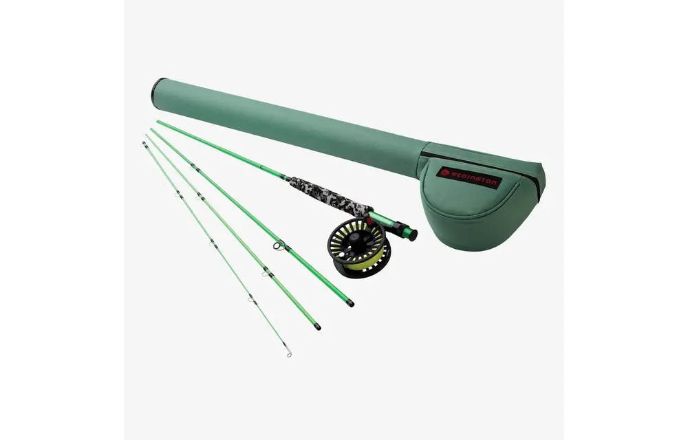 Redington 580-4 MINNOW OUTFIT W/ CROSSWATER REEL 5 WT 8'0 4PC COLOR 1