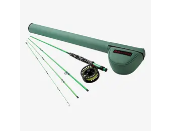 Redington 580-4 MINNOW OUTFIT W/ CROSSWATER REEL 5 WT 8'0 4PC COLOR 1