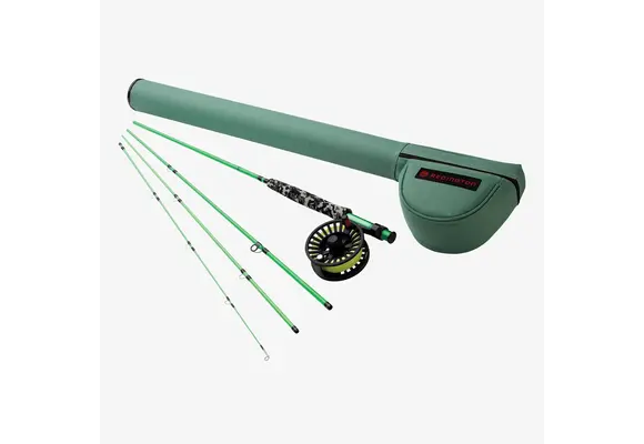 Redington 580-4 MINNOW OUTFIT W/ CROSSWATER REEL 5 WT 8'0 4PC COLOR 1