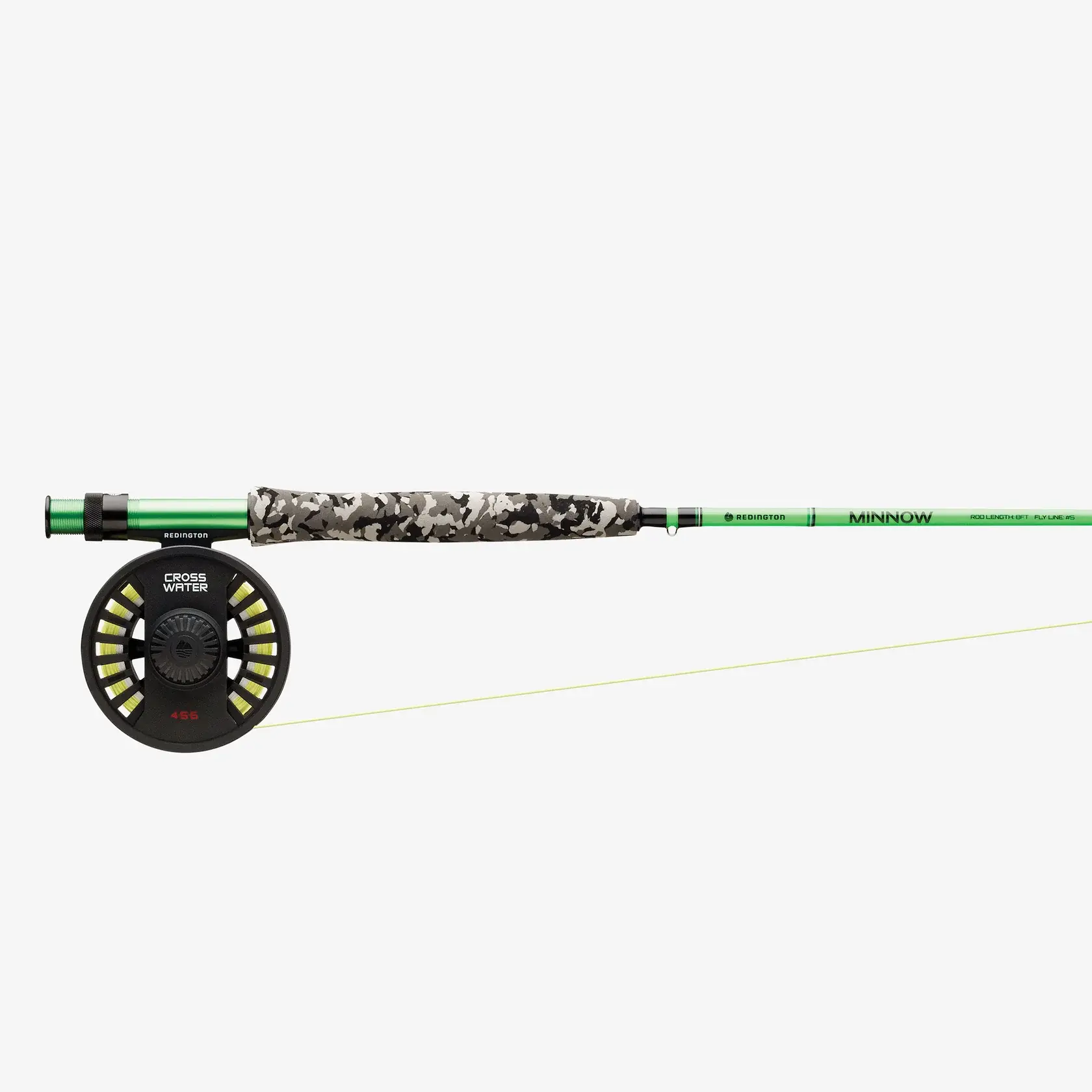 Redington 580-4 MINNOW OUTFIT W/ CROSSWATER REEL 5 WT 8'0 4PC COLOR 1