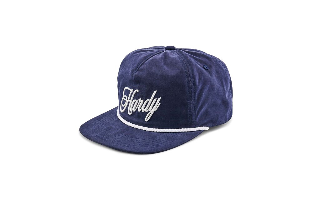 Hardy Script Embroidery Logo Rope Hat