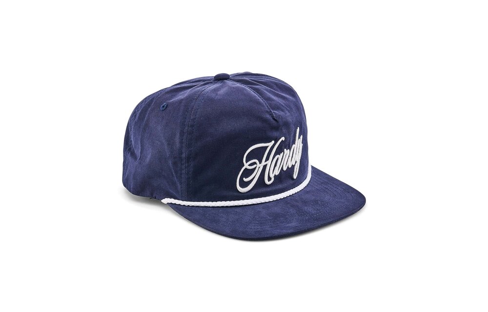 Hardy Script Embroidery Logo Rope Hat