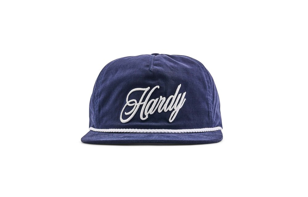 Hardy Script Embroidery Logo Rope Hat