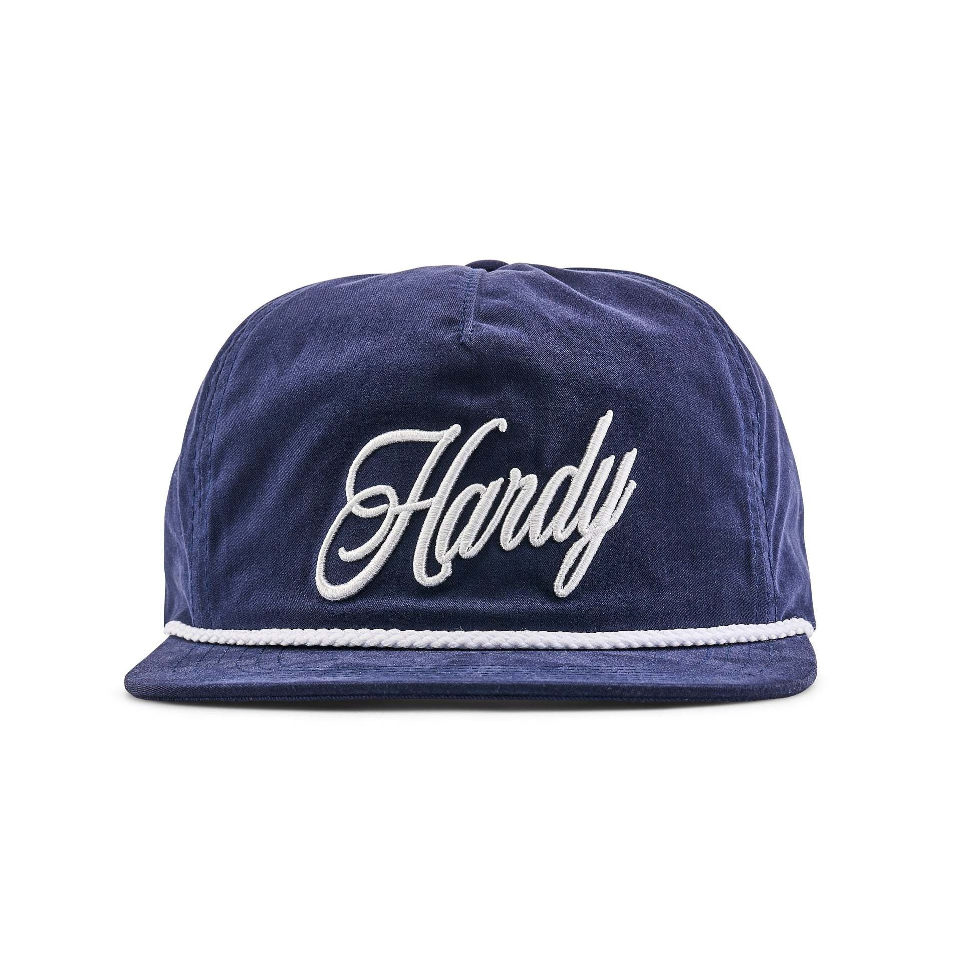 Hardy Script Embroidery Logo Rope Hat