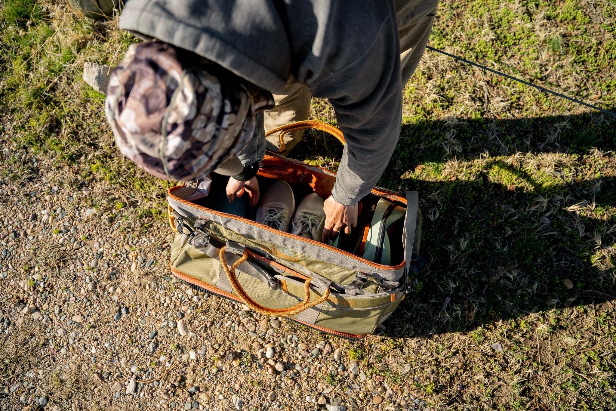 Fishpond Cimarron Wader Duffel Bag - Sand