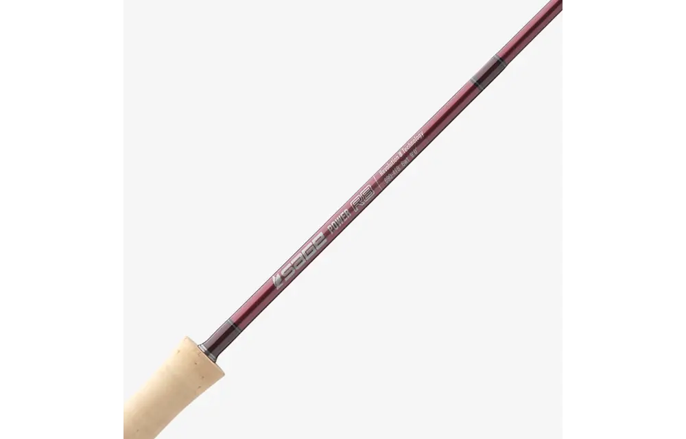 Sage R8 POWER Fly Rod - 9' 6wt w/ Fighting Butt