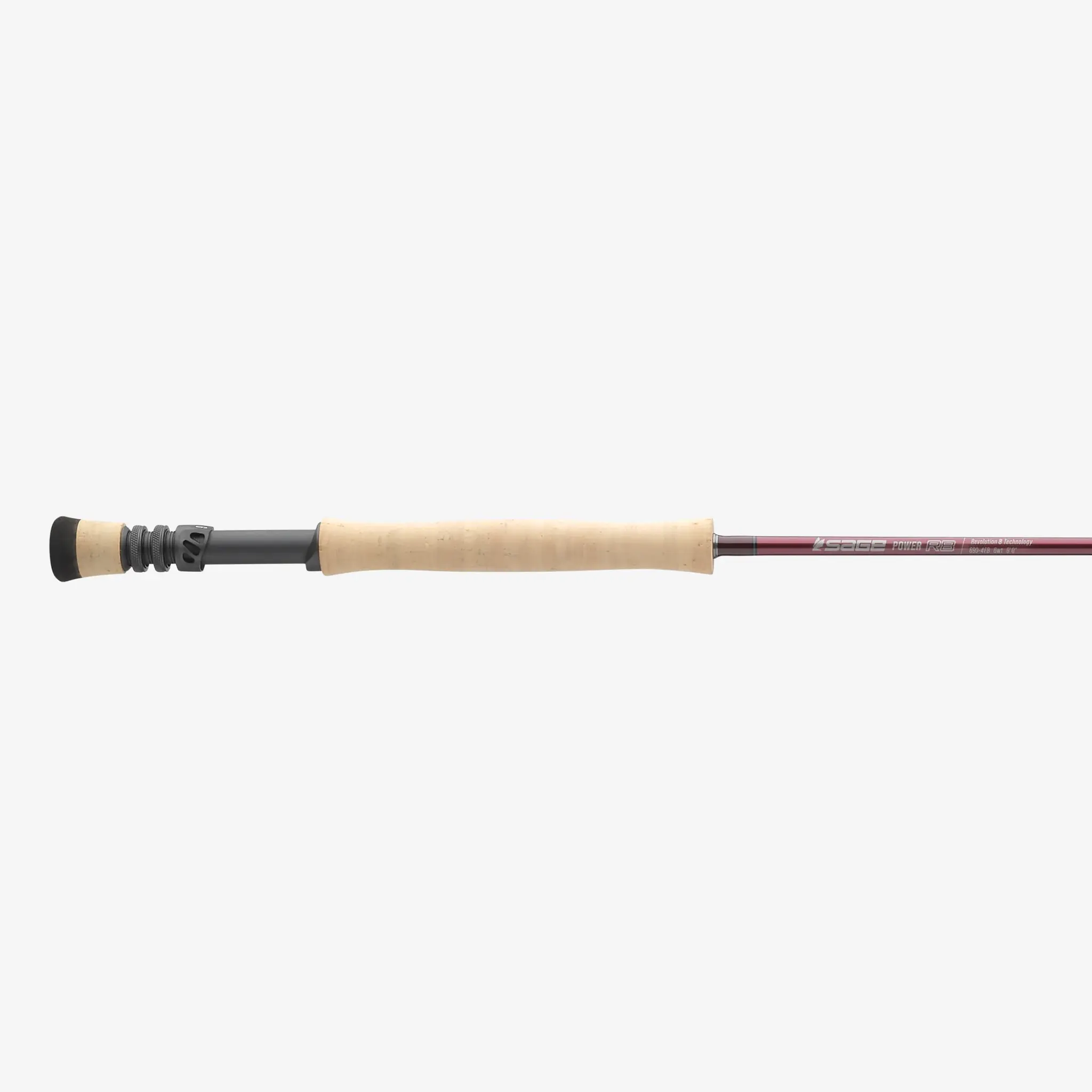 Sage R8 POWER Fly Rod - 9' 6wt w/ Fighting Butt