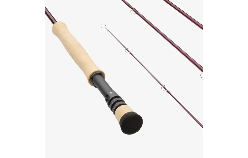 Sage R8 POWER Fly Rod - 9' 6wt w/ Fighting Butt