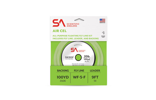 Scientific Anglers Air Cel Fly Line Kit