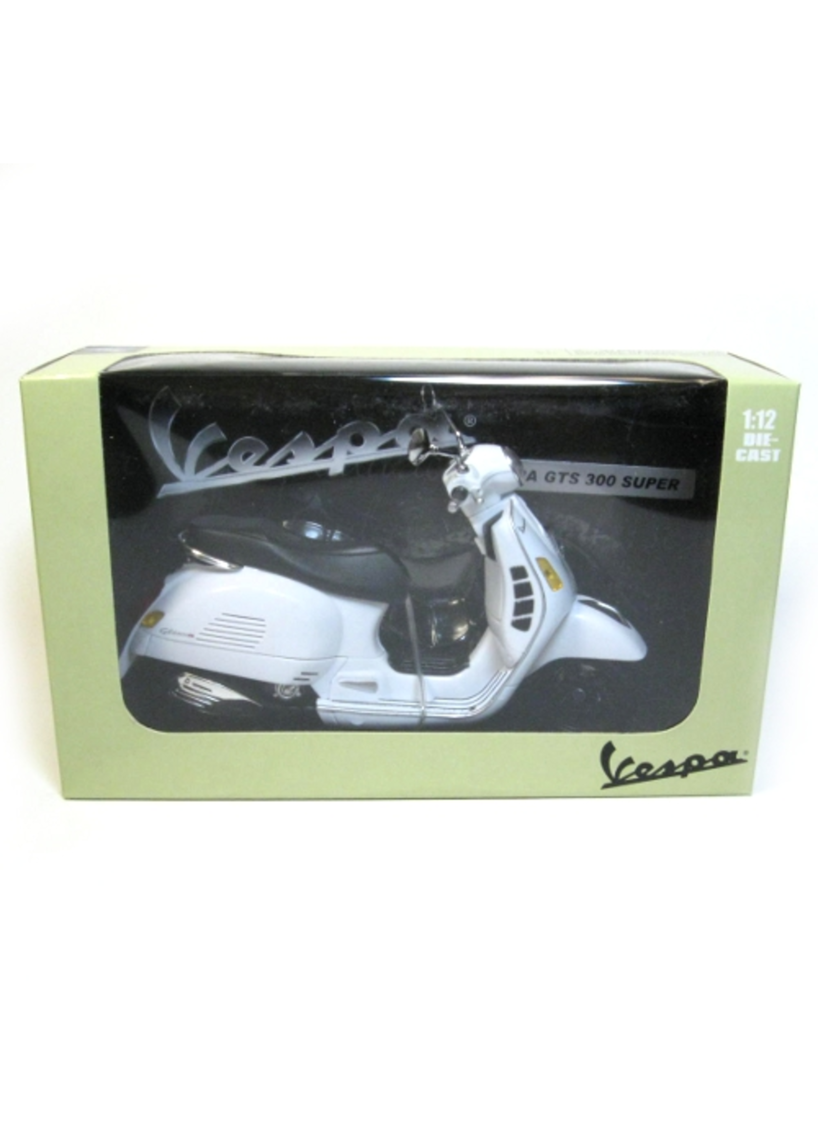 Lifestyle Toy, Vespa GTS300 1:12 Scale White