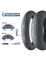 Parts Tire, 130/70-12 Michelin Power Dual Compound