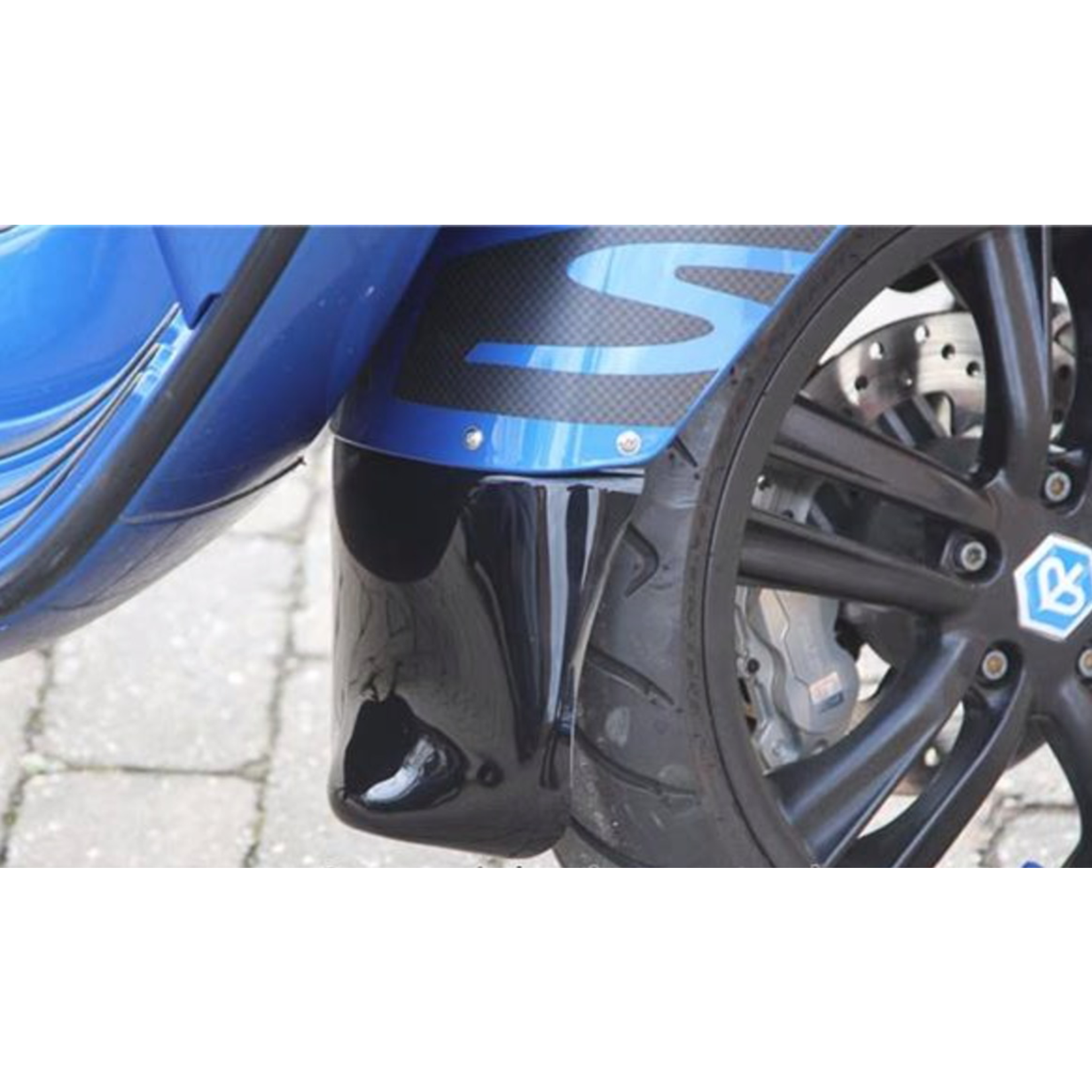 Accessories Mud Flap, GTS/V Front Mudguard Gloss Black SLUK Extension