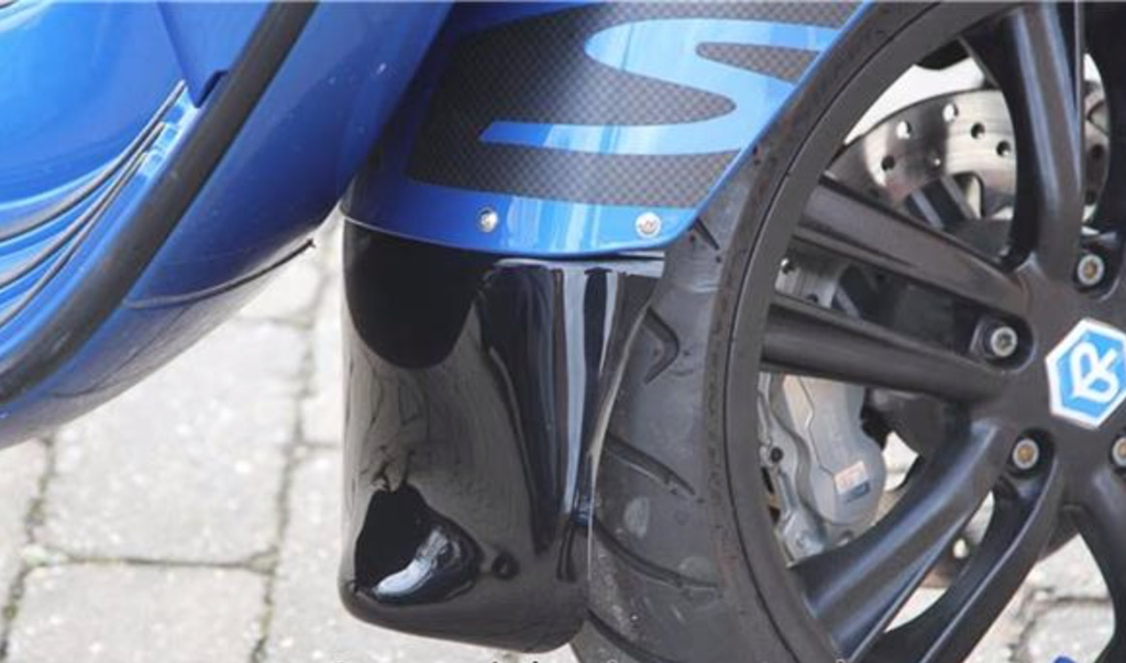 Accessories Mud Flap, GTS/V Front Mudguard Gloss Black SLUK Extension