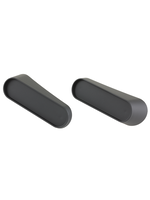 Parts Reflector Base, LH/RH Black Set (reflectors not included)