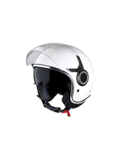 Apparel Helmet, Vespa VJ White DOT - Vespa Toronto West