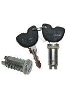 Parts Lock Set, LX50/Vespa S 50/150 (2 Cylinders for Ignition and seat) A05