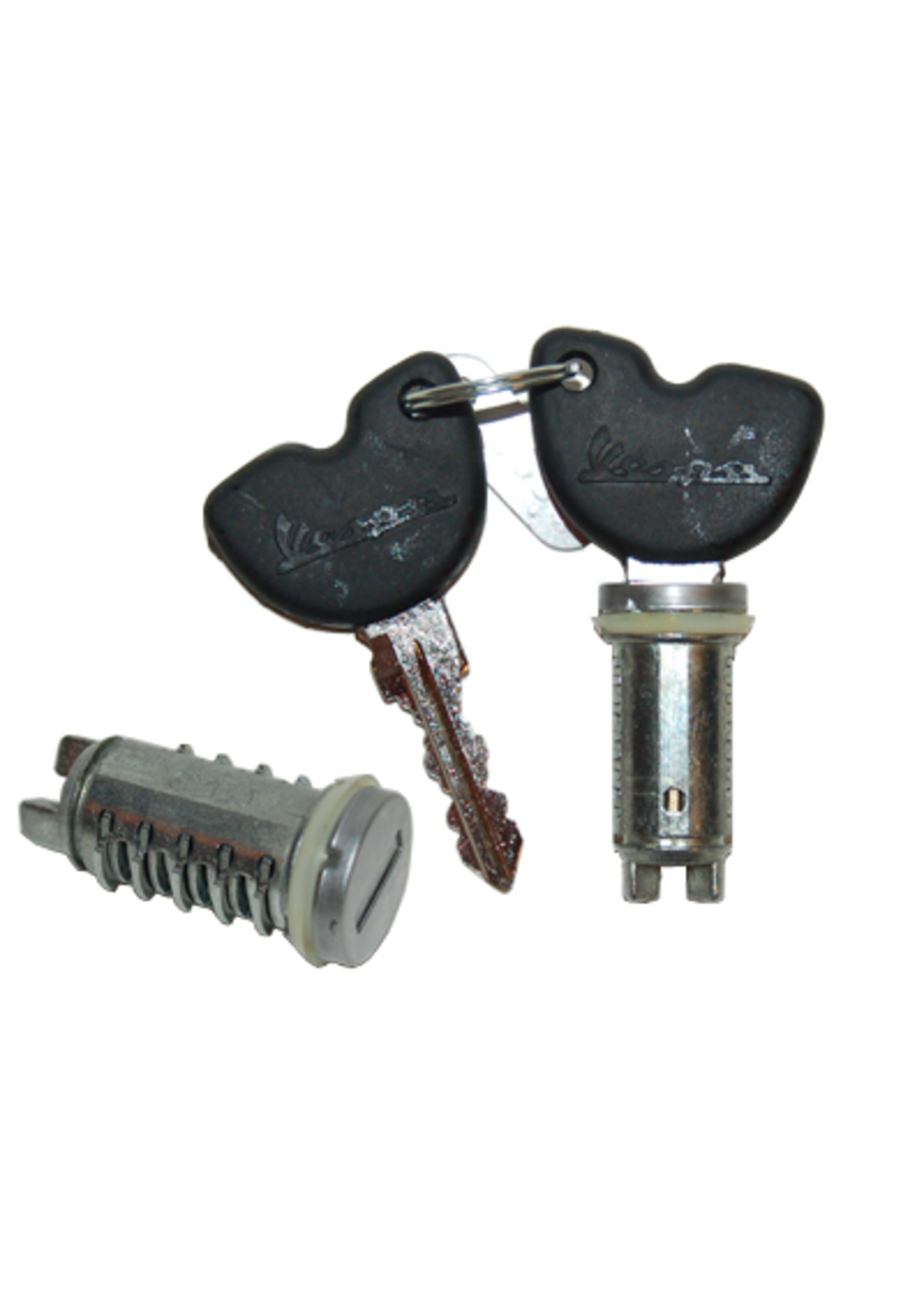 Parts Lock Set, LX50/Vespa S 50/150 (2 Cylinders for Ignition and seat) A05