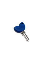 Parts Key Blank, Vespa Blue (With Chip up to >2018) Z7C