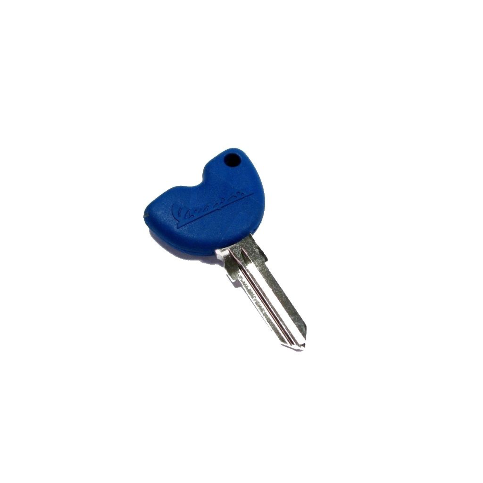 Parts Key Blank, Vespa Blue (With Chip up to >2018) Z7C