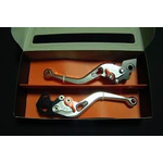 Parts Brake Lever, GT/S PM Tuning Silver CNC Machined/Adjustable Lever Set