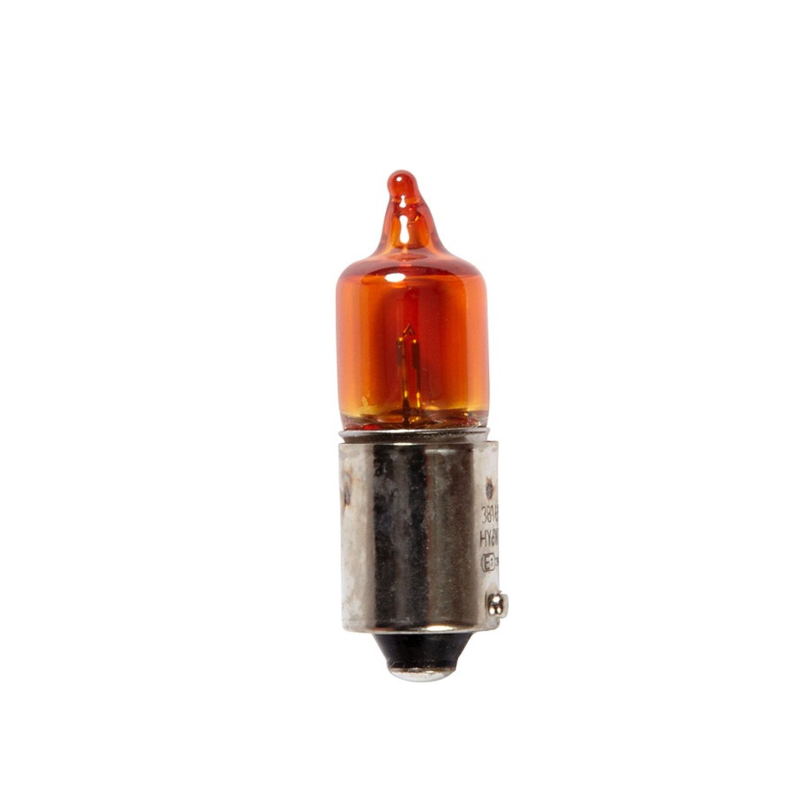 Parts Bulb, BAZ9S Amber Signal 12V 6W (57651)