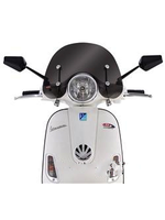 Accessories Windscreen, Vespa LX Short Smoked 6.7" height