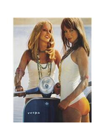 Lifestyle Poster, Vespa Girls