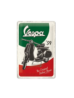 Lifestyle Sign, Metal Vespa The Italian Classic 60x40cm