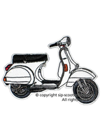 Lifestyle Patch, Vespa PX White
