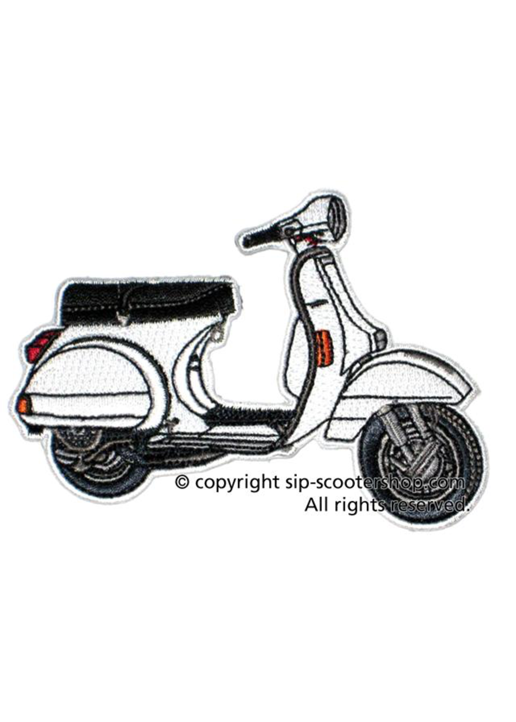 Lifestyle Patch, Vespa PX White