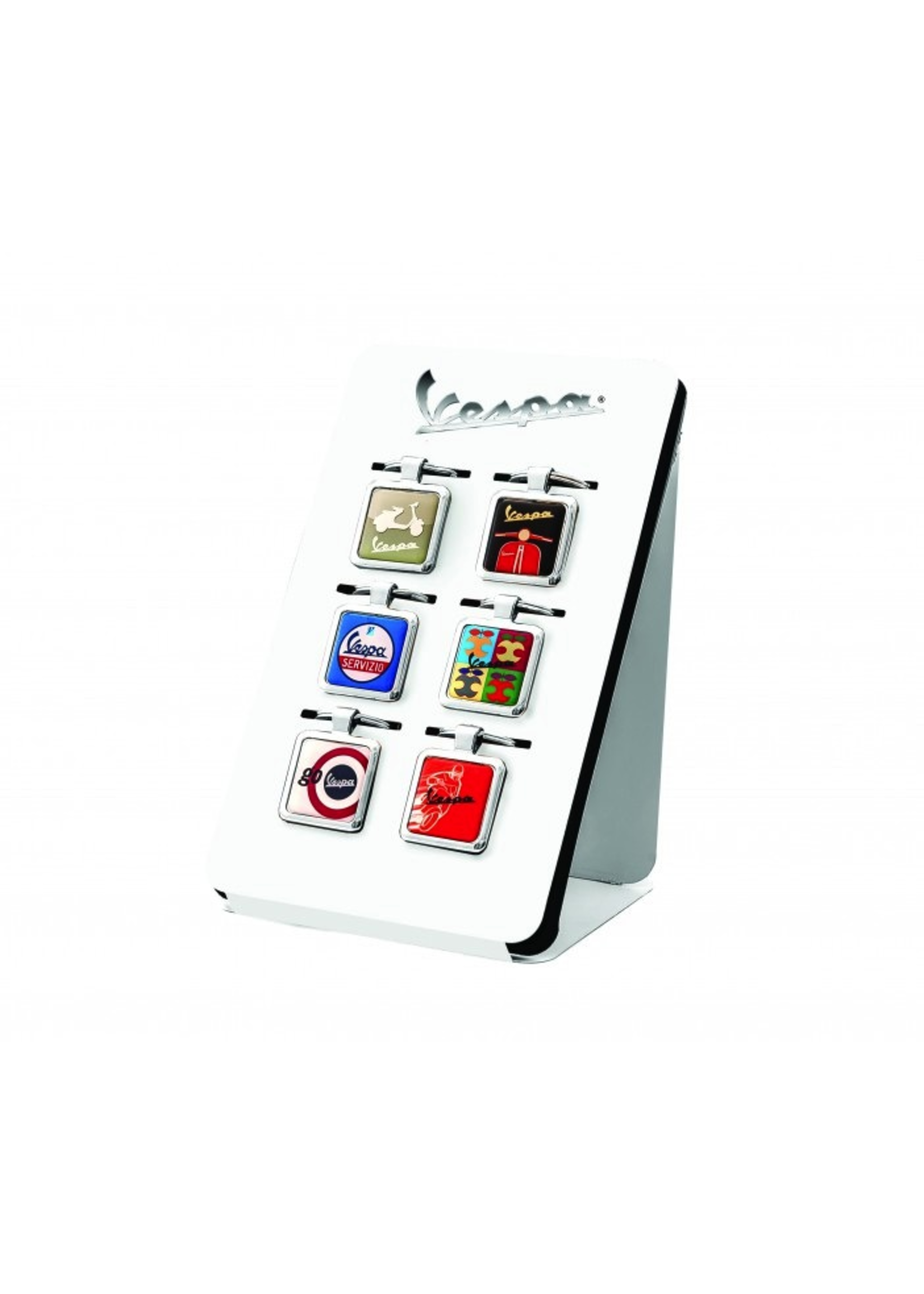 Lifestyle Keychain, Vespa Metal Logo