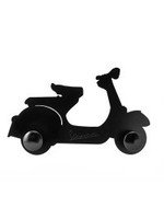 Lifestyle Coat Rack, Vespa Scooter Black Metal