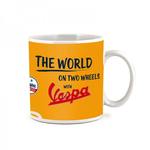 Lifestyle Mug, "The World On Two Wheels With Vespa"