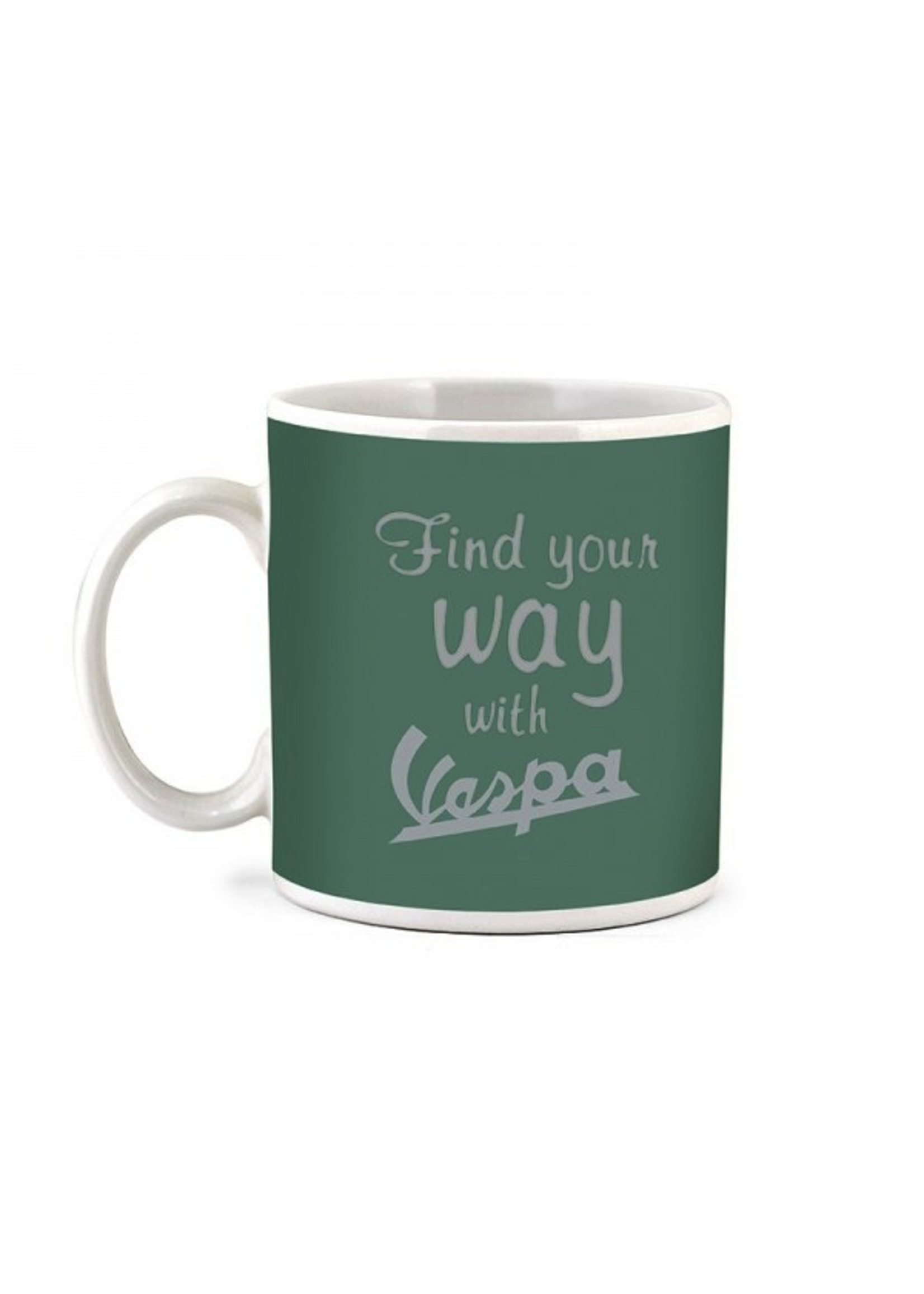 Lifestyle Mug, "Find Your Way With Vespa"