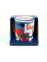 Lifestyle Mug, Vespa Red Logo Blue
