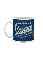 Lifestyle Mug, Get Ahead On A Vespa"