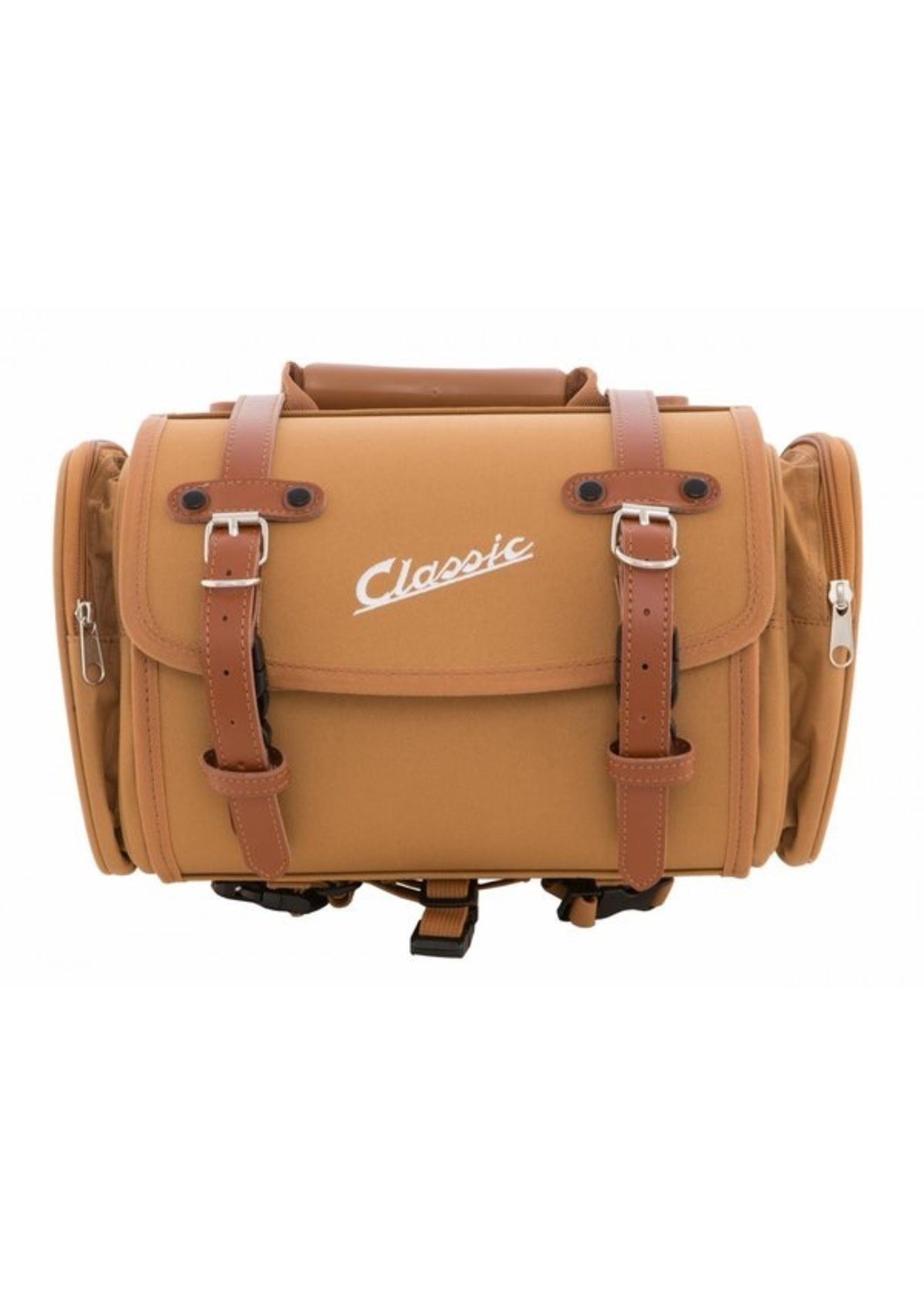 Accessories Top Case/Rack Bag, Brown Canvas 10ltr Classic