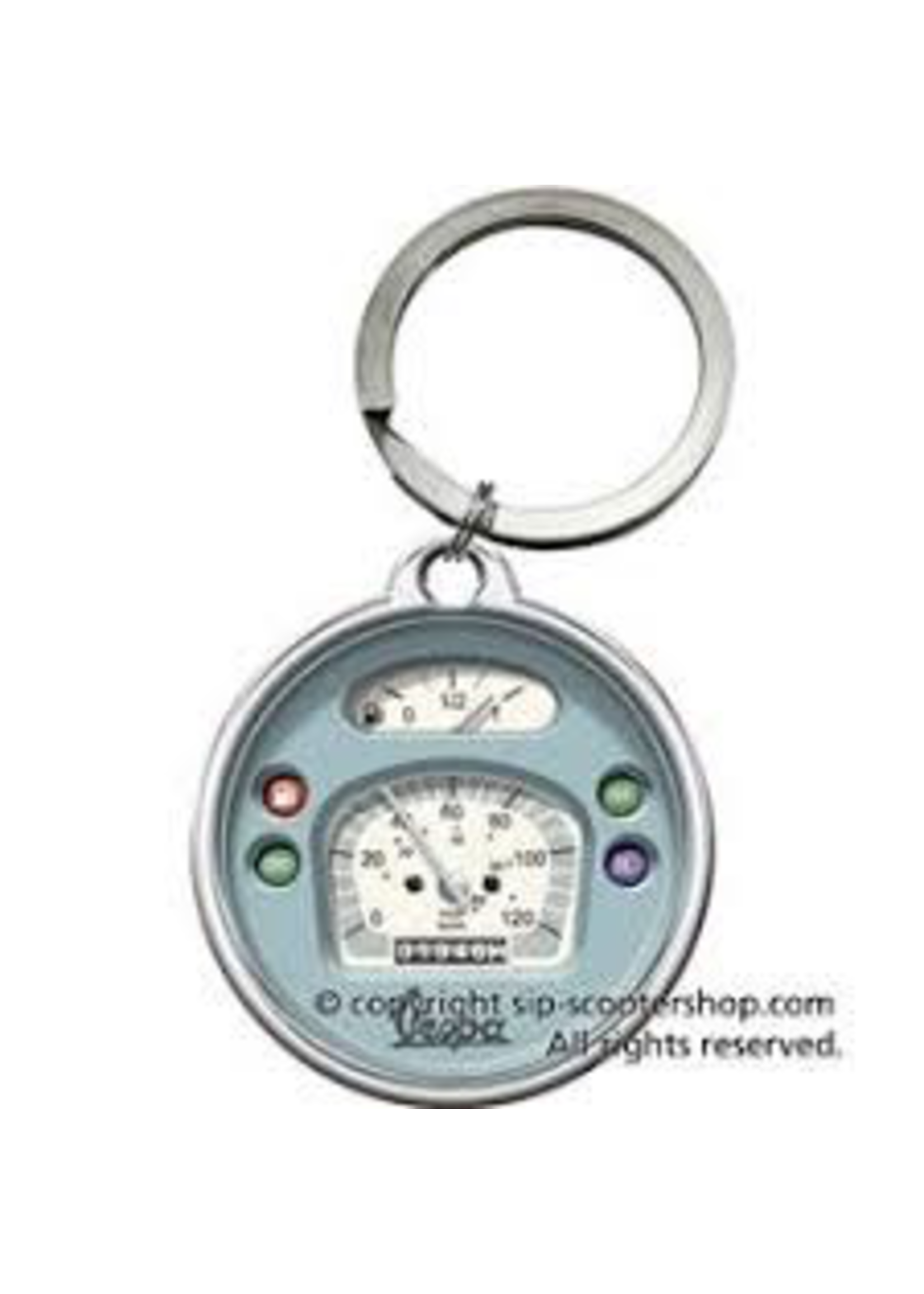 Lifestyle Key Chain, Vespa Speedometer