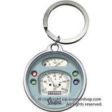 Key Chain, Vespa Speedometer - Vespa Toronto West