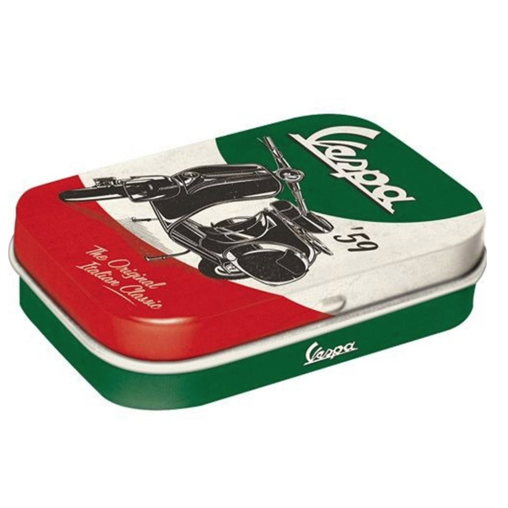 Lifestyle Tin Can, The Italian Classic green/red/white peppermints