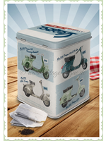 Lifestyle Tin Can, Vespa Model Chart