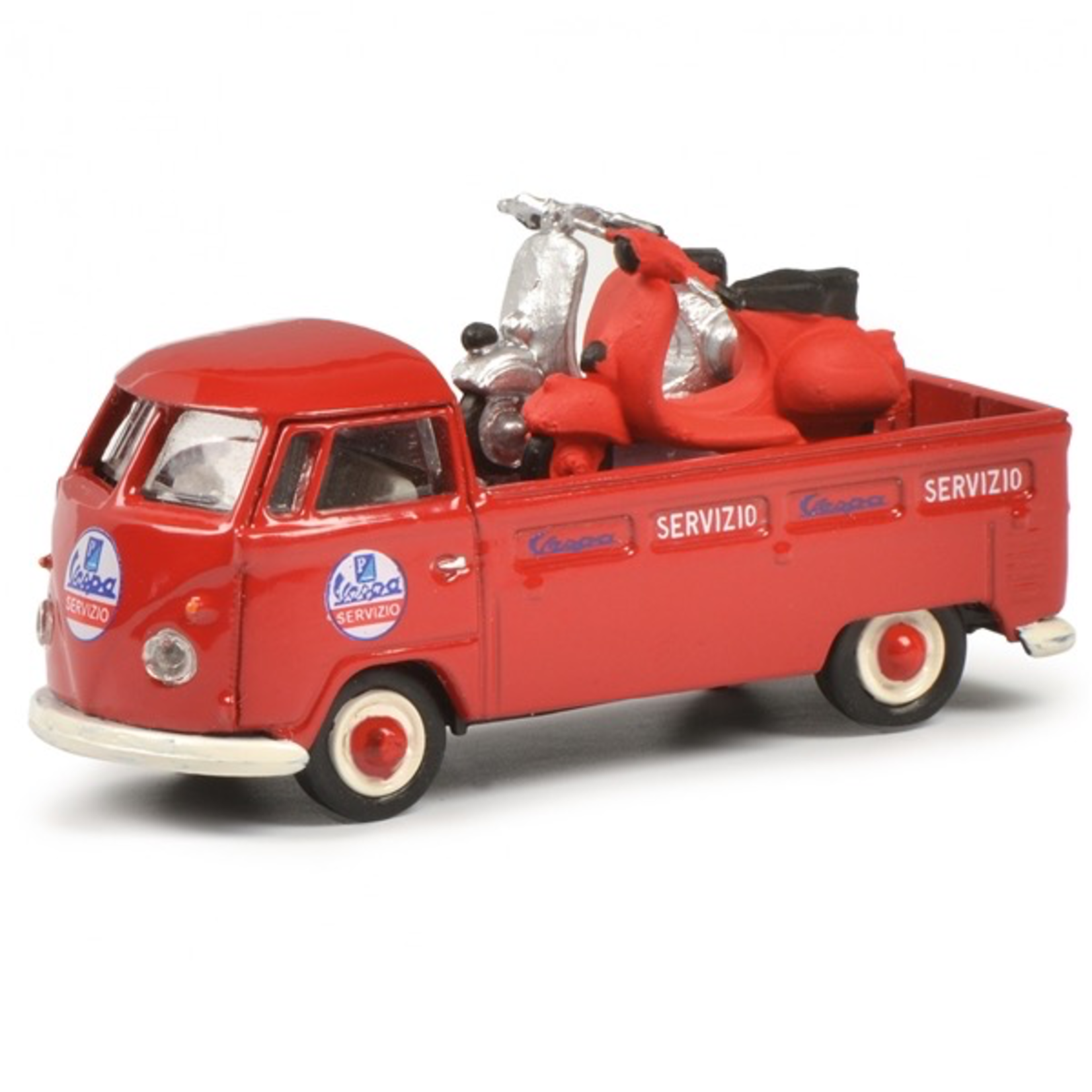 Lifestyle Toy, Schuco Vespa VW service truck (Limited 500 edition)
