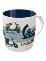 Lifestyle Mug, Vespa Model Chart Ceramic