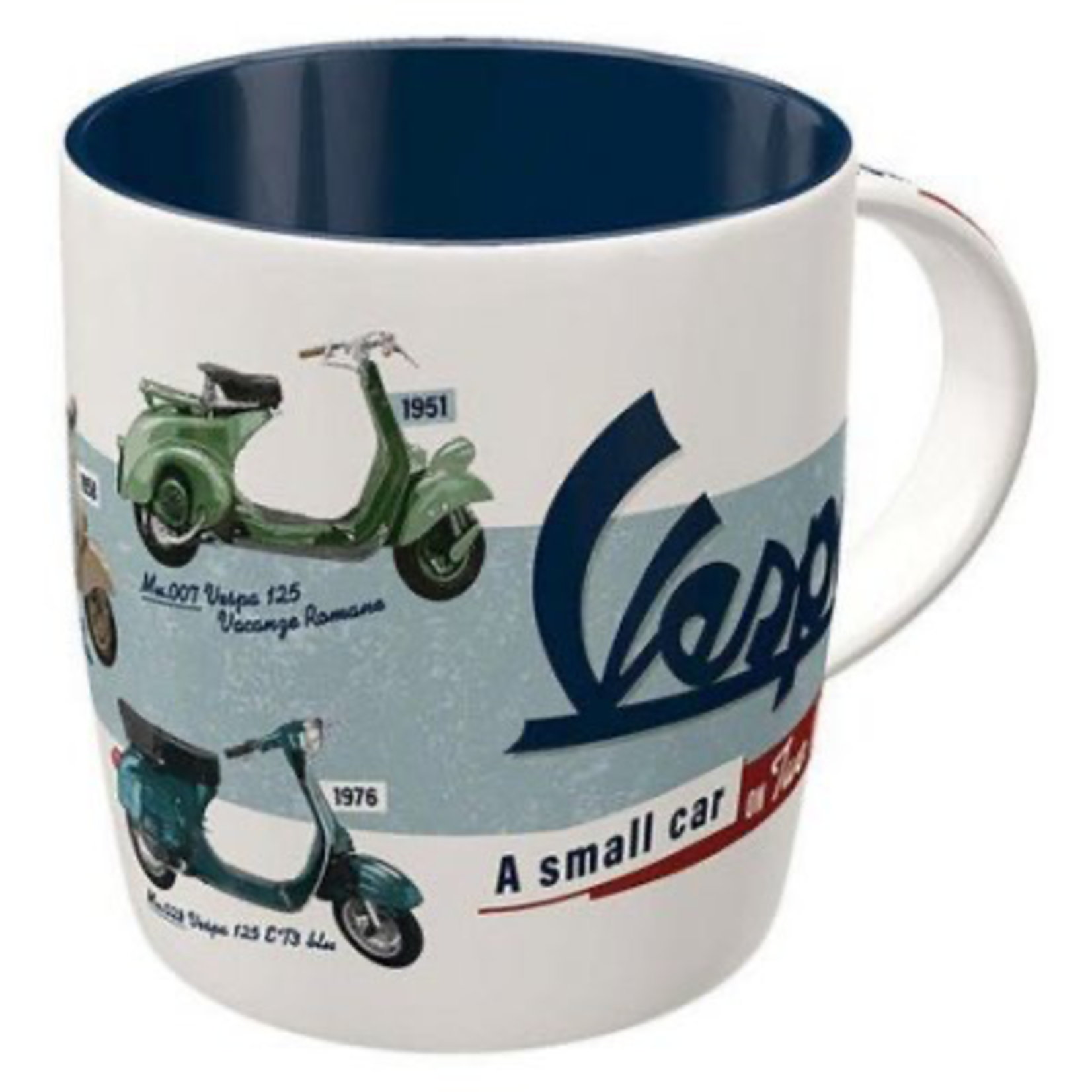 Lifestyle Mug, Vespa Model Chart Ceramic