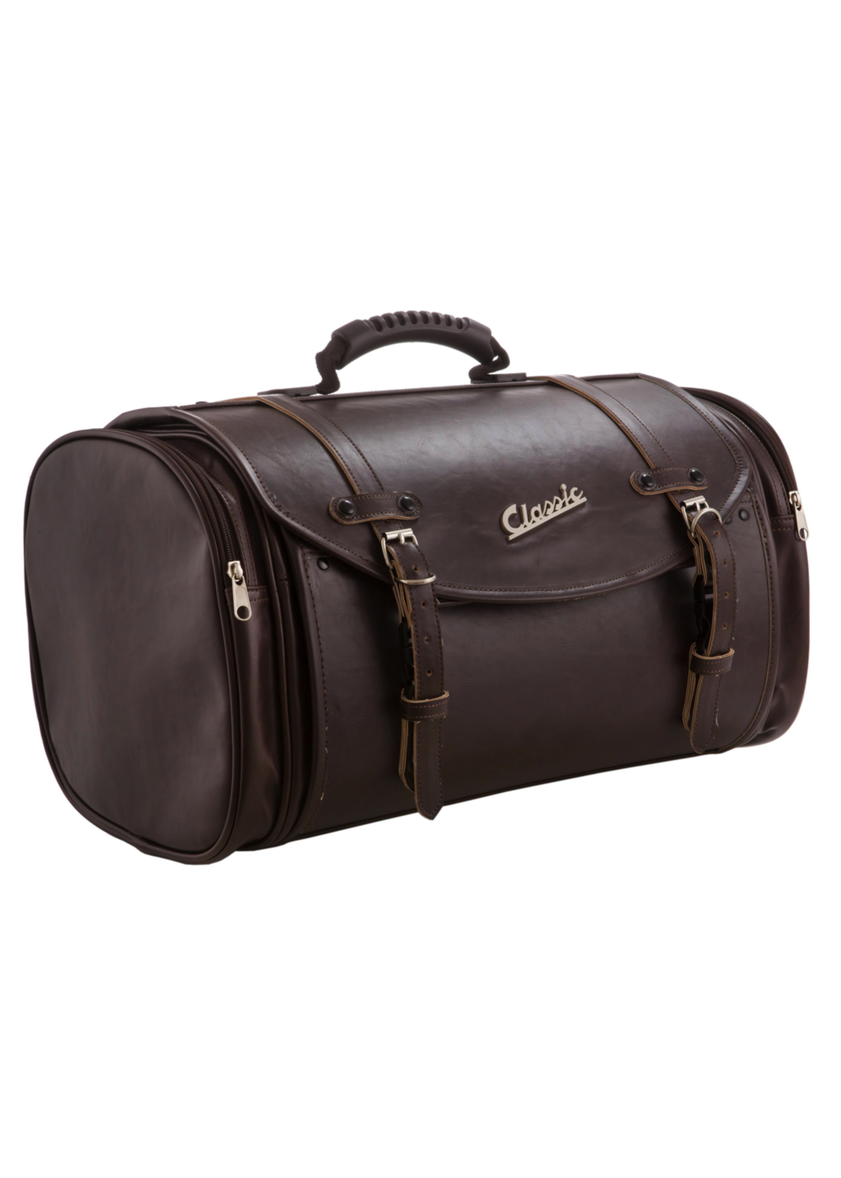 Accessories Top Case Bag, Brown Leather Look 35 ltr Classic