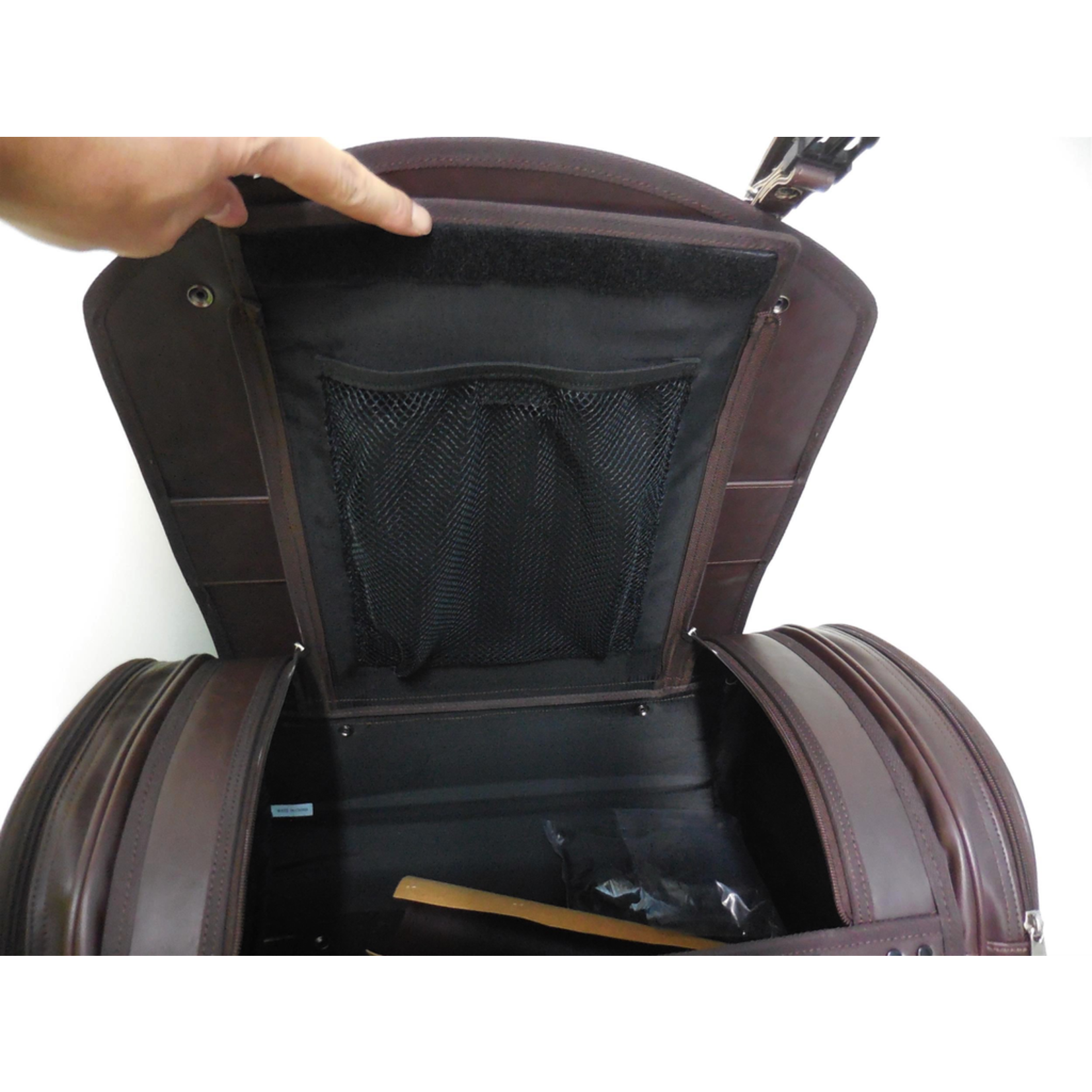 Top Case Bag, Dark Brown 35ltr Classic - Vespa Toronto West