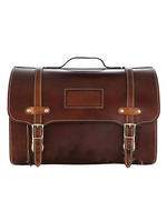 Accessories Top Case,  Leather Bag Dark Brown