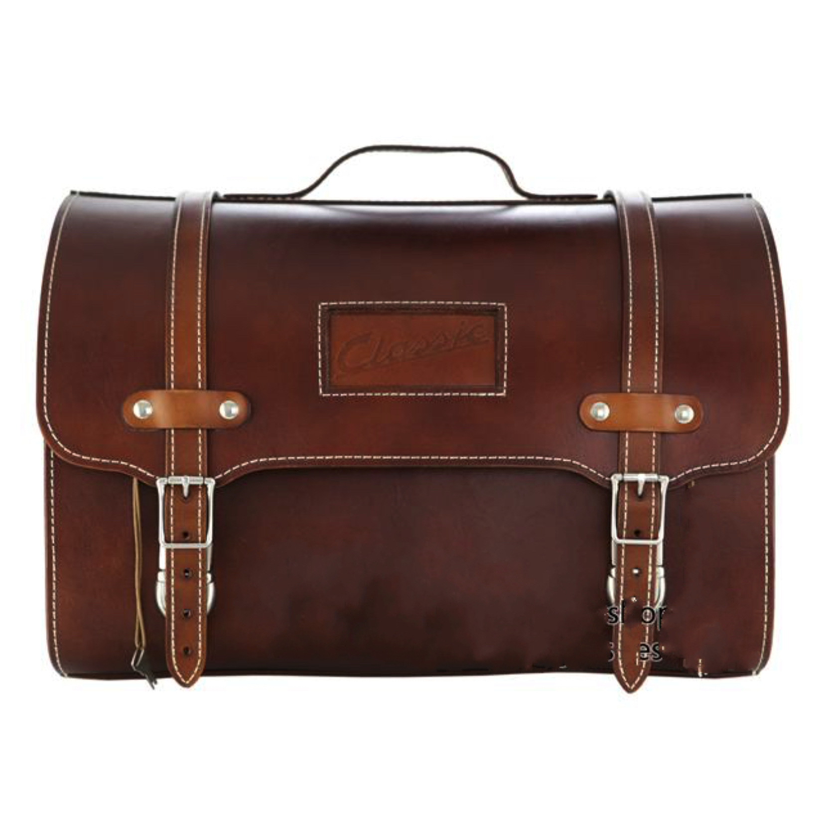 Accessories Top Case,  Leather Bag Dark Brown