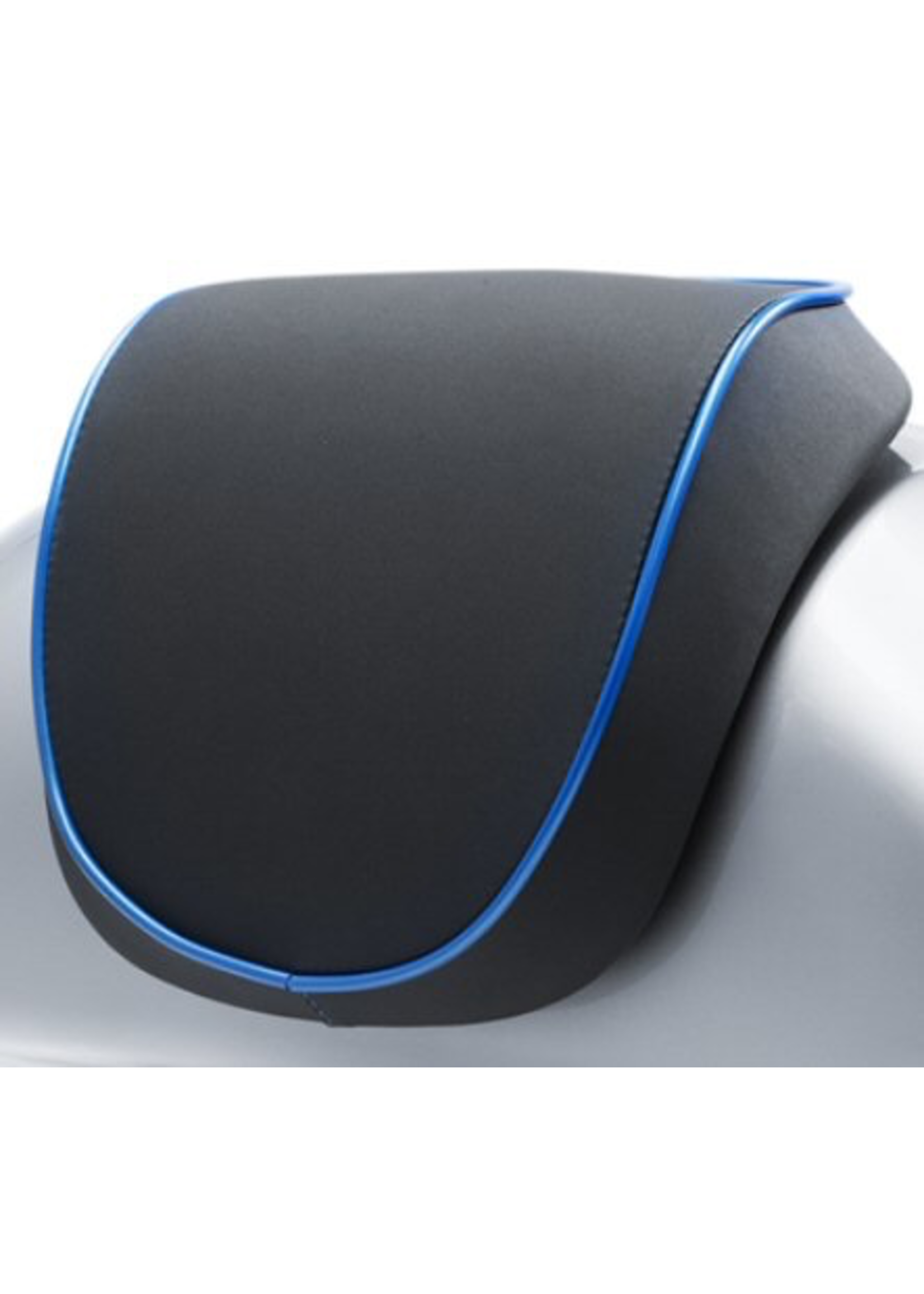 Accessories Top Case Back Rest, Electtrica Blue Piping